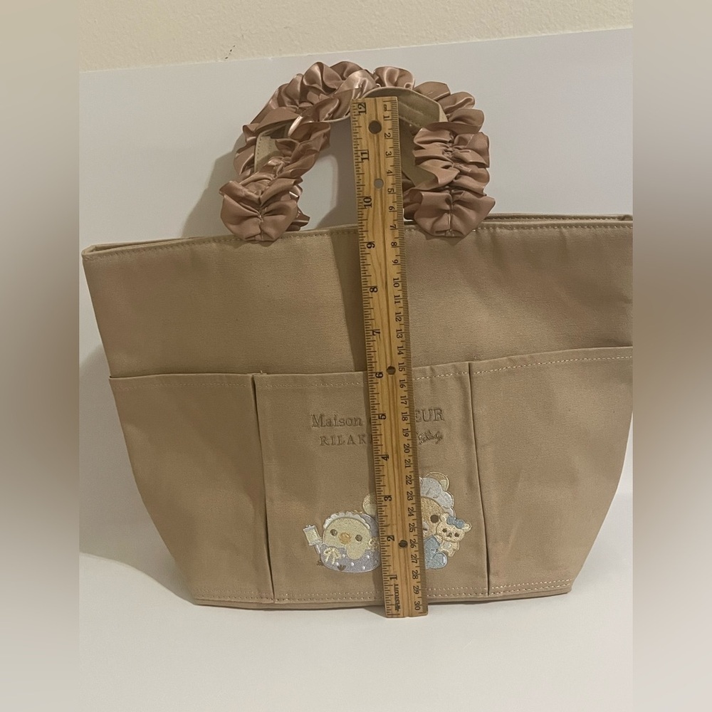 Rilakkuma Baby x Maison De Fleur Tote Bag PRE-OWNED - Picture 5 of 7